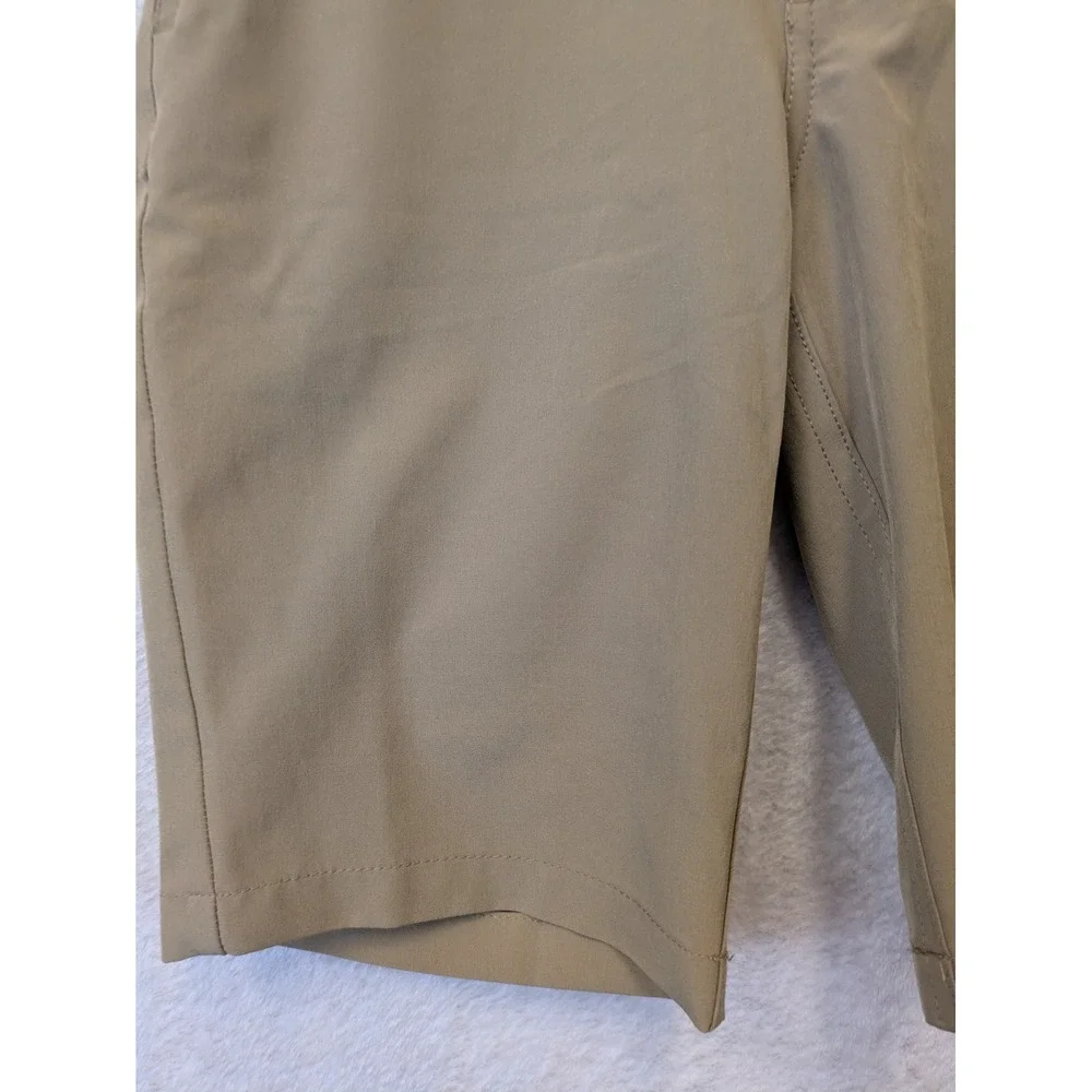Quiksilver Amphibian Shorts Kid's 22 Khaki Tan 4-Way Stretch Hybrid Walkshorts‎
